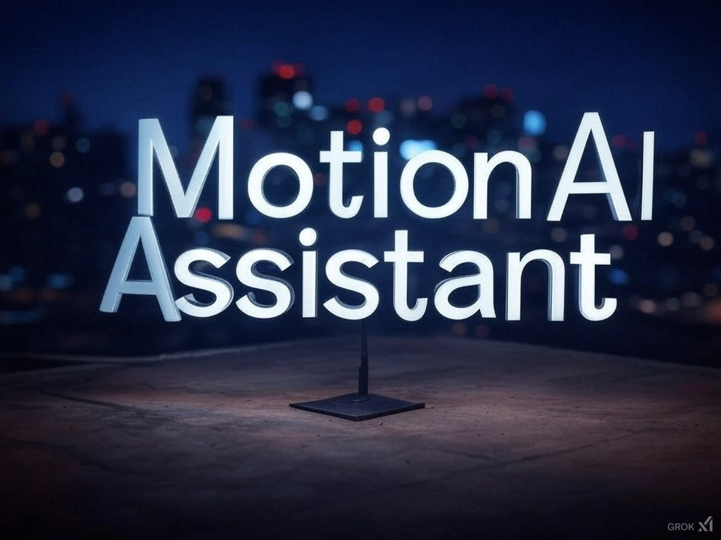 Motion AI Assistant: The Ultimate AI-Powered Calendar and Productivity Tool